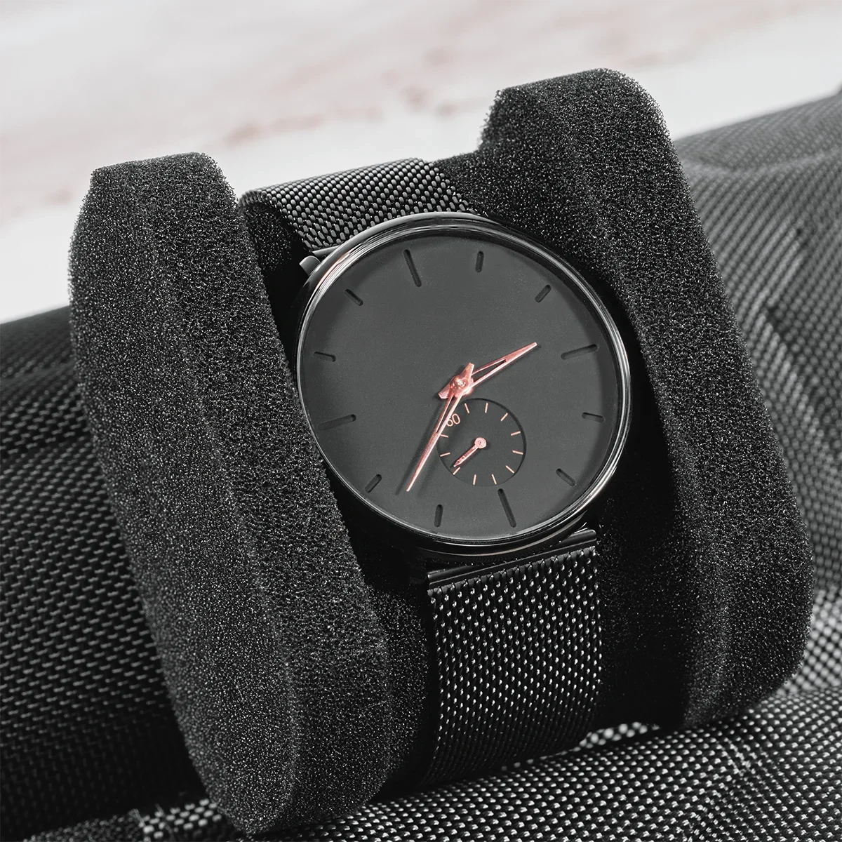 Watch Box Organizer Watch Travel Case Portable Storage Watch Display Holder for Wristwatches and Smart Watches Men Women Gift image 5