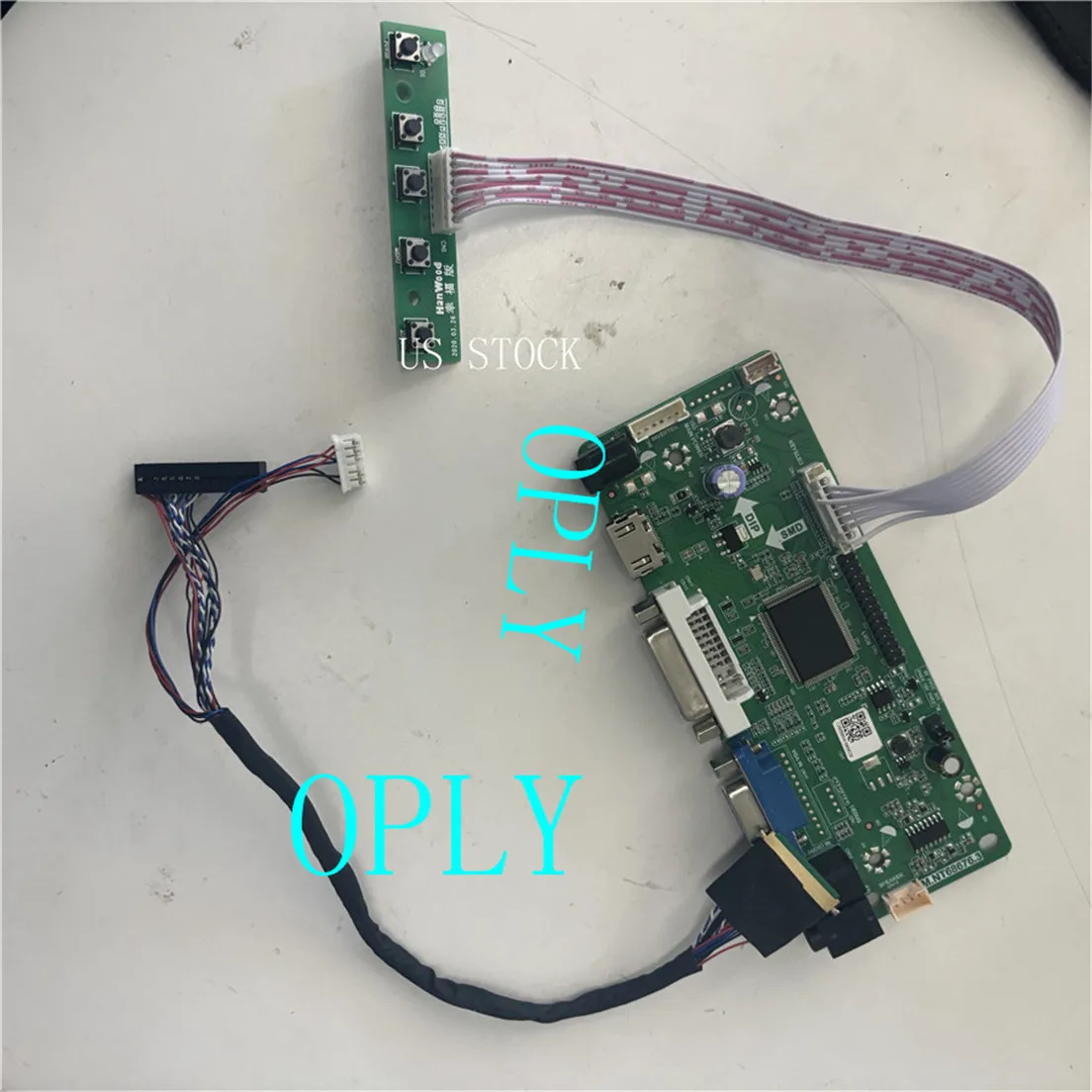 For N101L6-L0D/L0A/L0B/L0C/L06/L05/L03/L02/L01 1024X600 panel LED DVI VGA LCD Aduio kit cable controller board HDMI-compatible