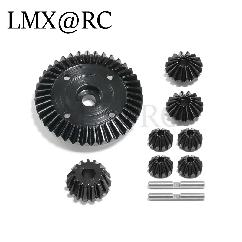 RC 45# Steel Metal Differential Ring Gear Output Gears Set for Tamiya TT02 TT02B XV02 1/10 RC Car Upgrade Parts Accessories