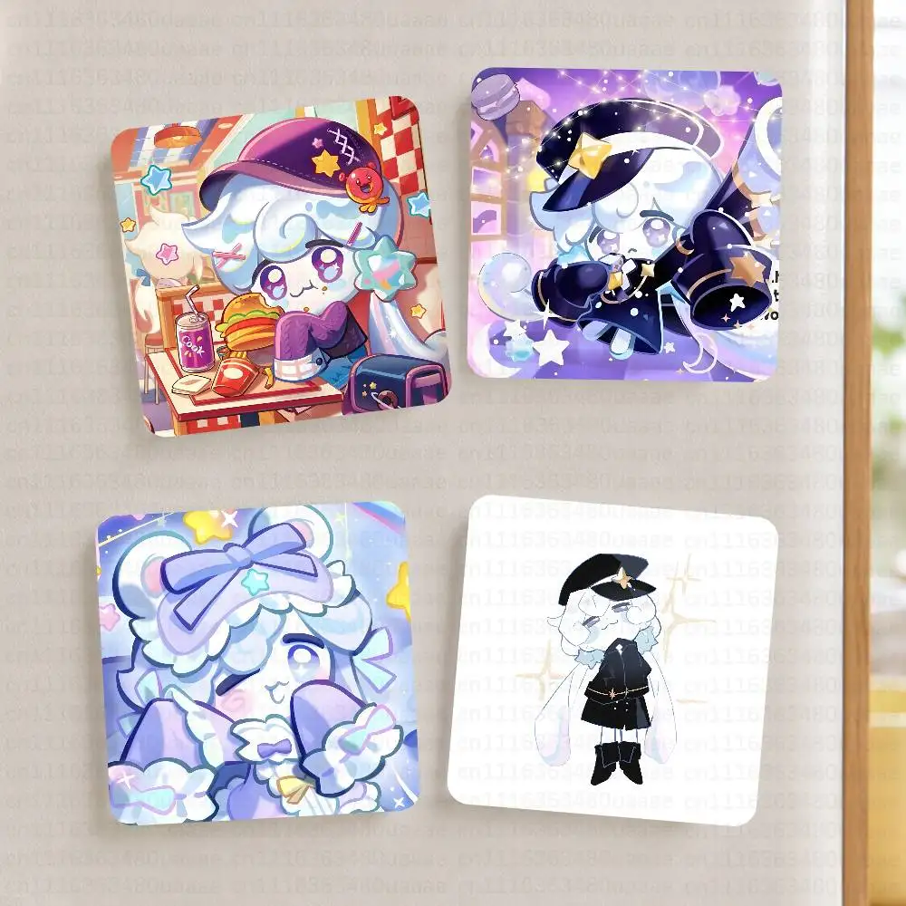 Kit de ímãs de geladeira retangulares DIY Milky Way Cookie CRK, decoração para casa, fotos, pintura, artesanato feito à mão