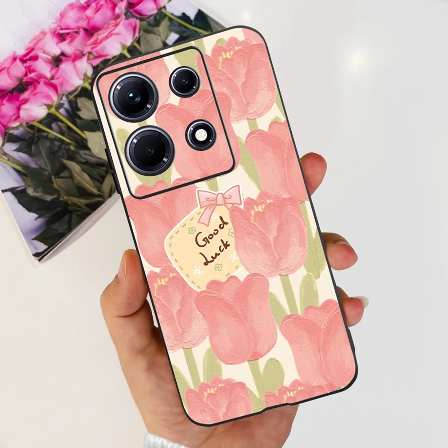 For Infinix Note 30 Case Note 30 Pro Phone Case X6833B X6716B X6711 Cute Cartoon Matte Cover For Infinix Note 30 VIP Note30 Etui