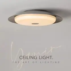 Aisilan Modern Ultra-thin Silicone Lampshades LED Ceiling Light Dustproof Ceiling Lamps for Living Room Bedroom Dining Room