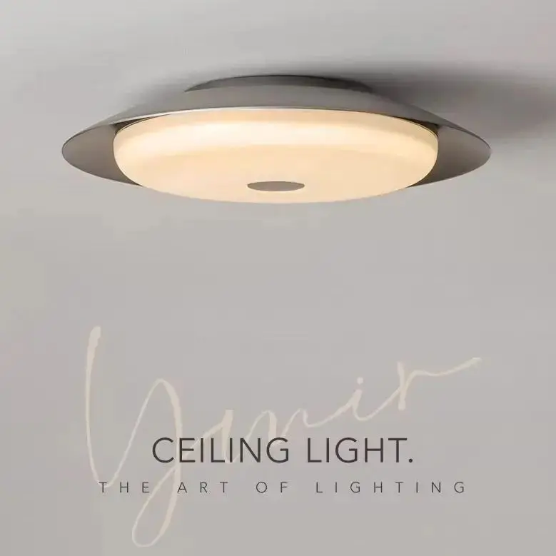 Aisilan Modern Ultra-thin Silicone Lampshades LED Ceiling Light Dustproof  Ceiling Lamps for Living Room Bedroom Dining Room