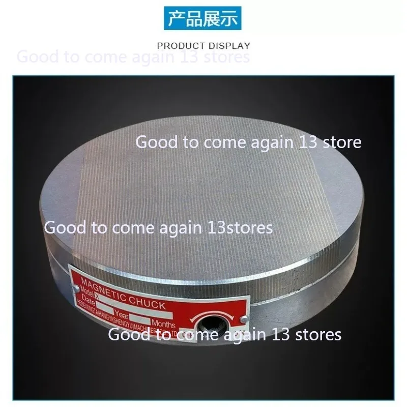100mm 125mm 160mm Round Permanent Magnetic Chuck Powerful Disk Internal External Cylindrical Grinding Magnetic Table