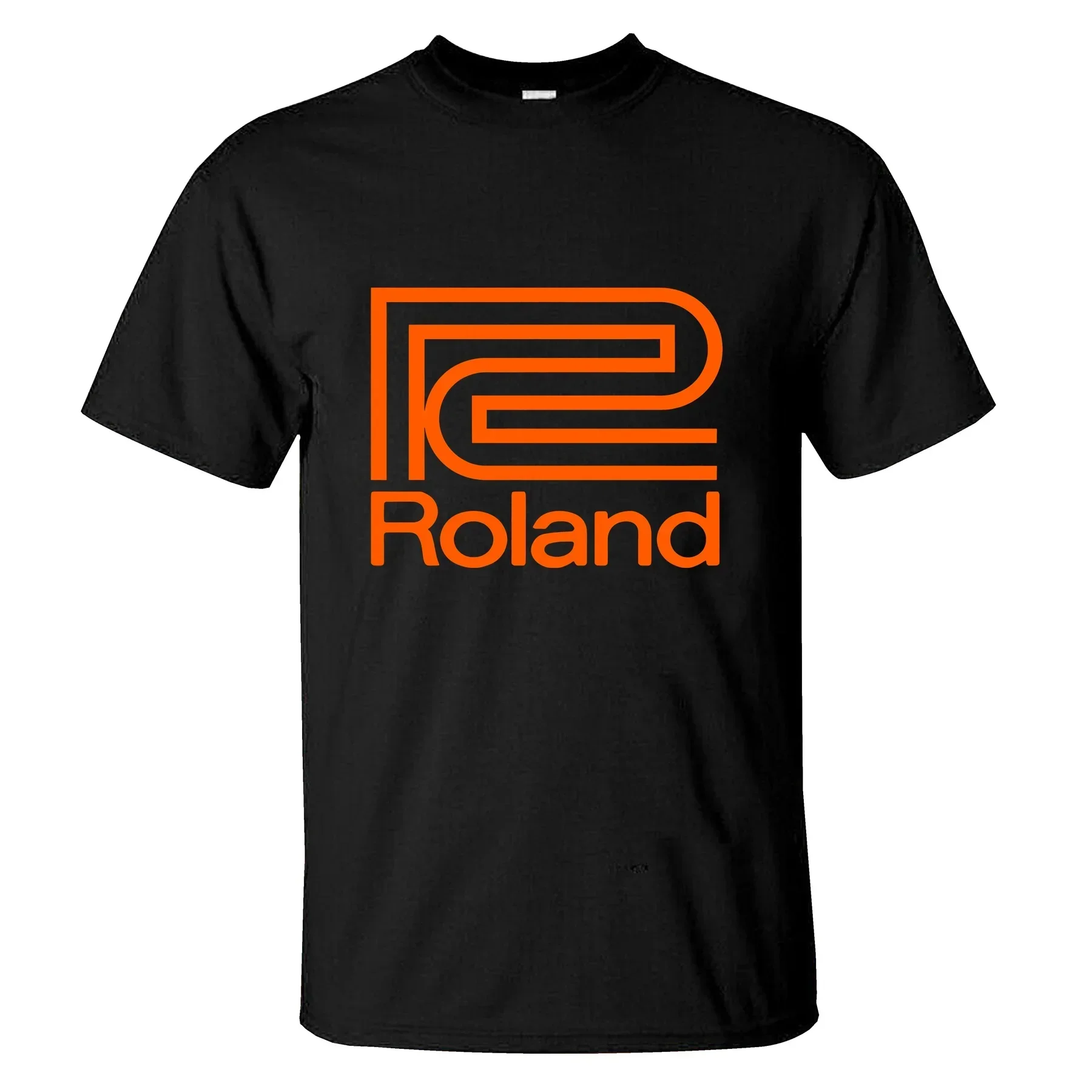 

2025 Fashion Men T Shirt Casual New Limited Roland Profesional Drums Logo Oversized T-shirt Graphic Youth Cloth Streetwear S-3XL