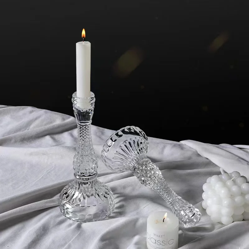 WATERFORD CRYSTAL SEA JEWEL/ SEAHORSE CANDLESTICKS