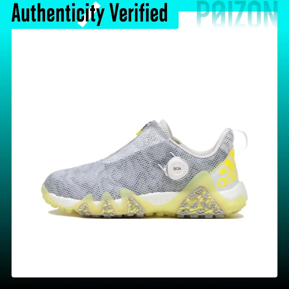 Adidas Codechaos 22 BOA Abrasion Resistant Low top Golf Shoes Women's Gray GX3940