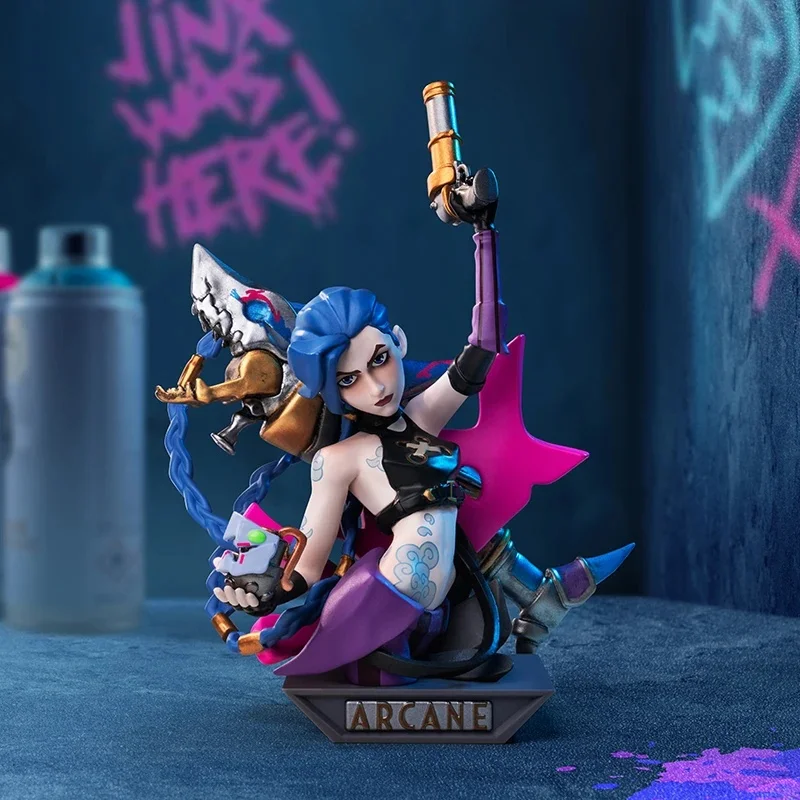 POP MART League of Legends: Arcane Series Mystery Box Genuine Blind Box Guess Toys Bag Ornament Figurines Home Decor Desktop - view 4