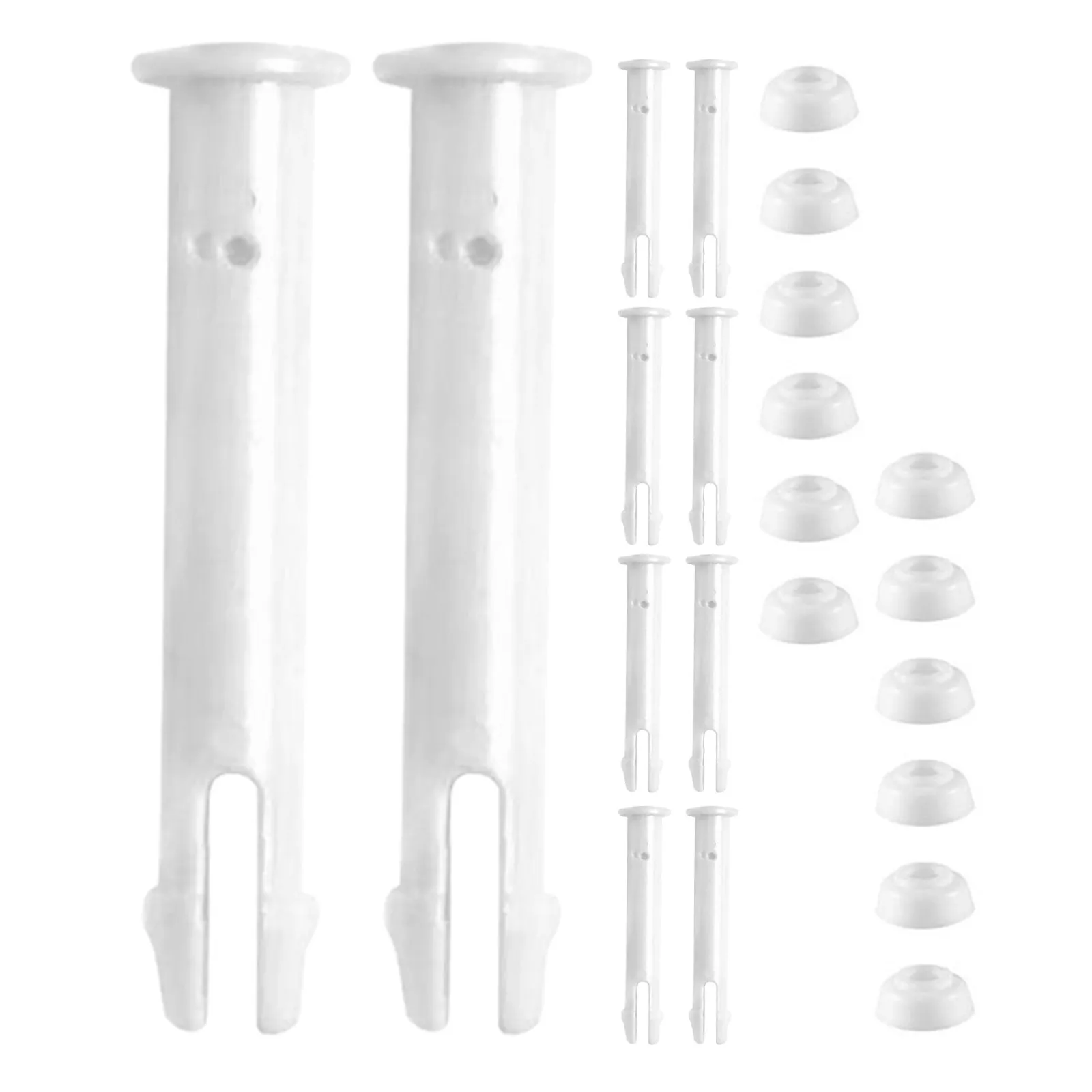 

20Pcs Swimming Pool Joint Pin Replacement Set ABS Material Connector Pin for Round Pool Frame T-Joint Horizontal Connection