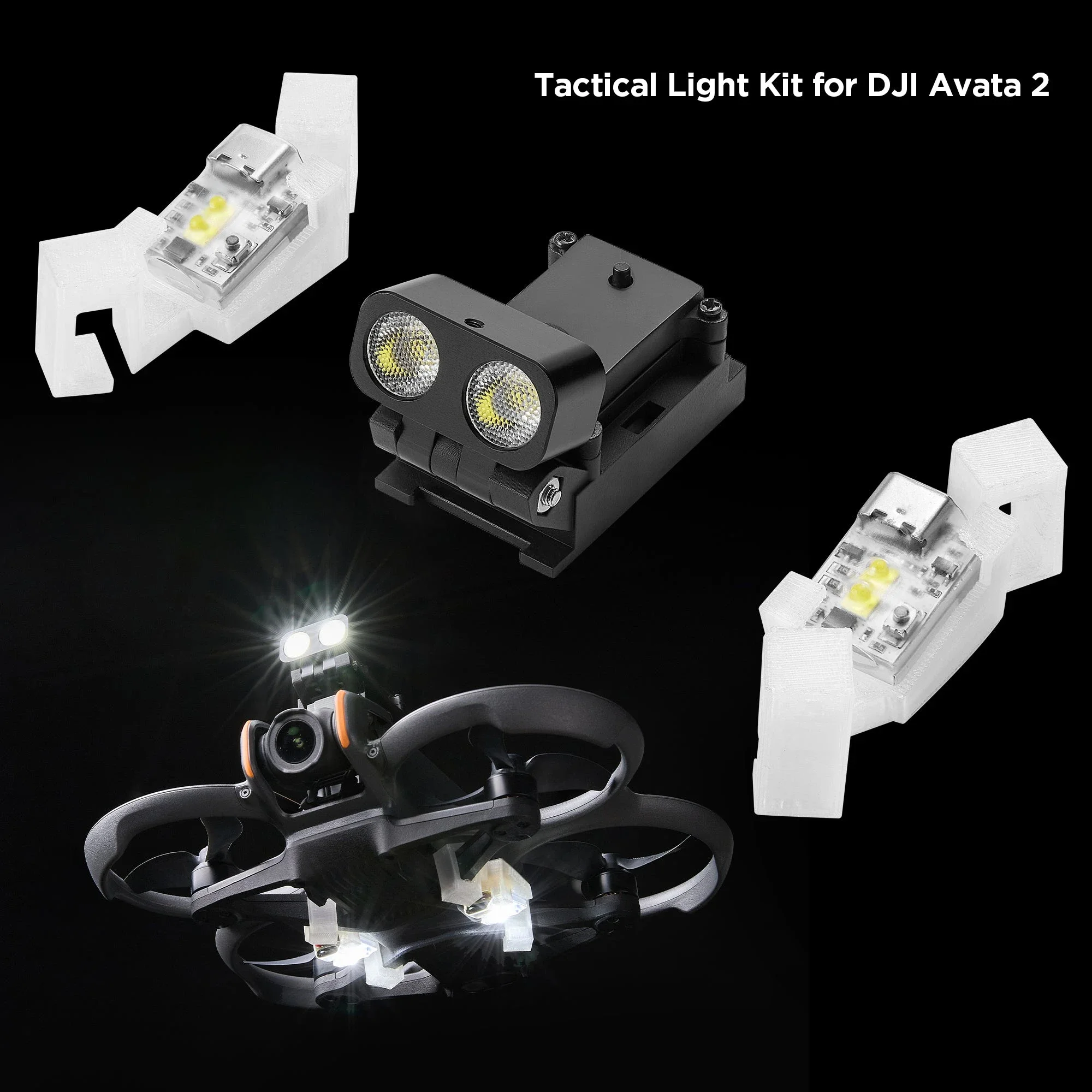 Tactical Light Kit Search Light Kit for DJI Avata 2