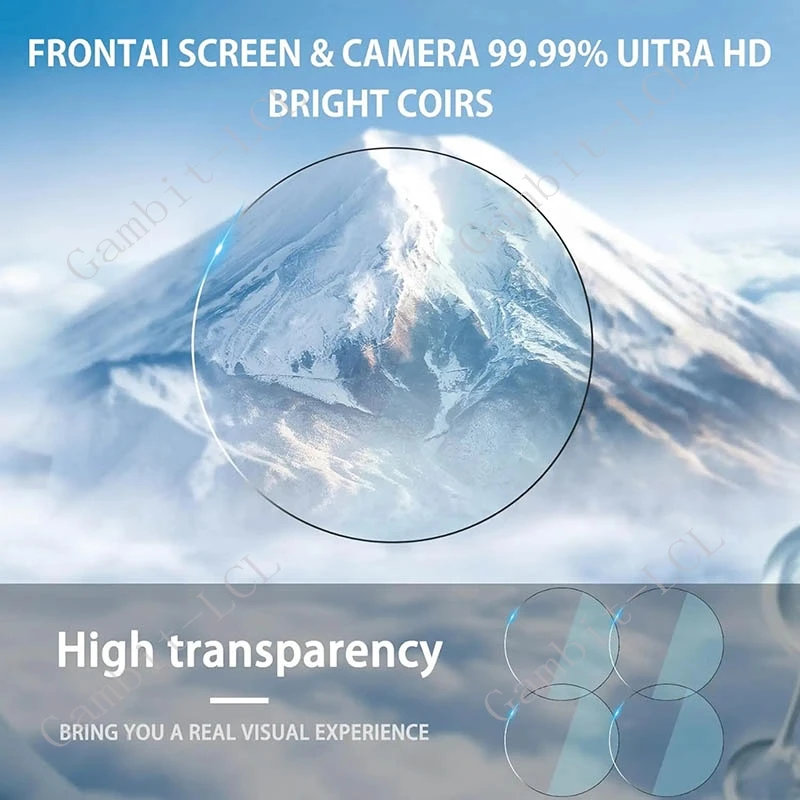 2/4PCS für Fiio Snowsky Disc Protector Displayschutzfolie aus gehärtetem Glas auf FiioSnowskyDisc SnowskyDisc Cover Film – Detail 6