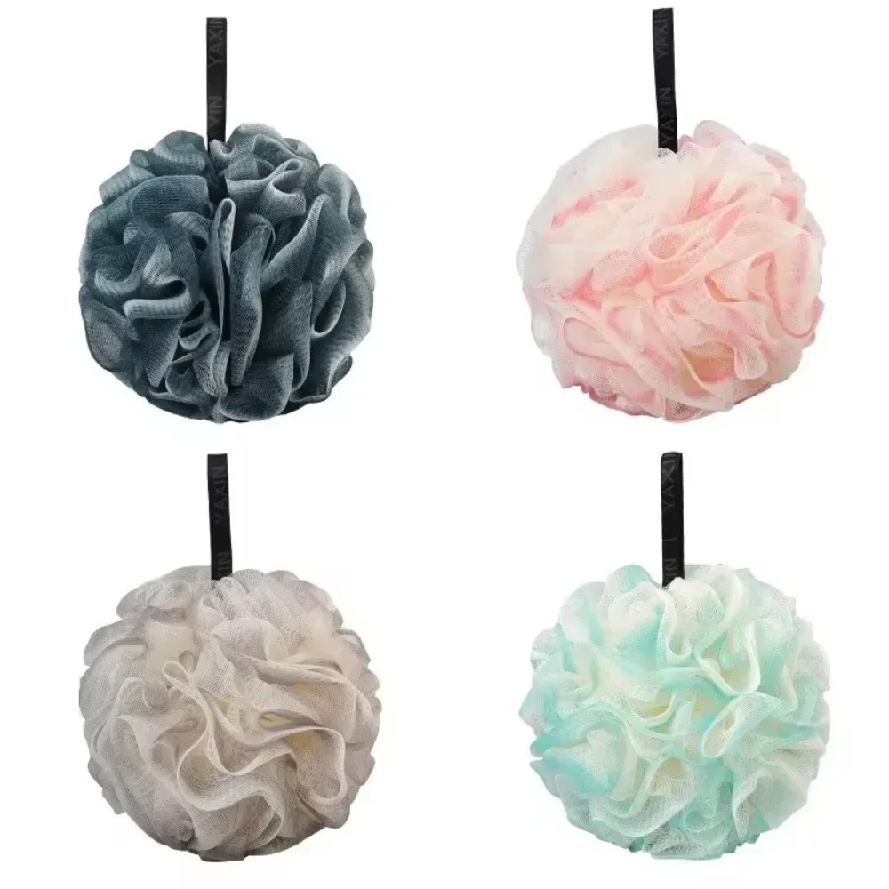 Spugna schiumogena a rete morbida doccia Scrubber esfoliante bagno Bubble Ball detergente per la pelle del corpo accessori per il bagno strumento di