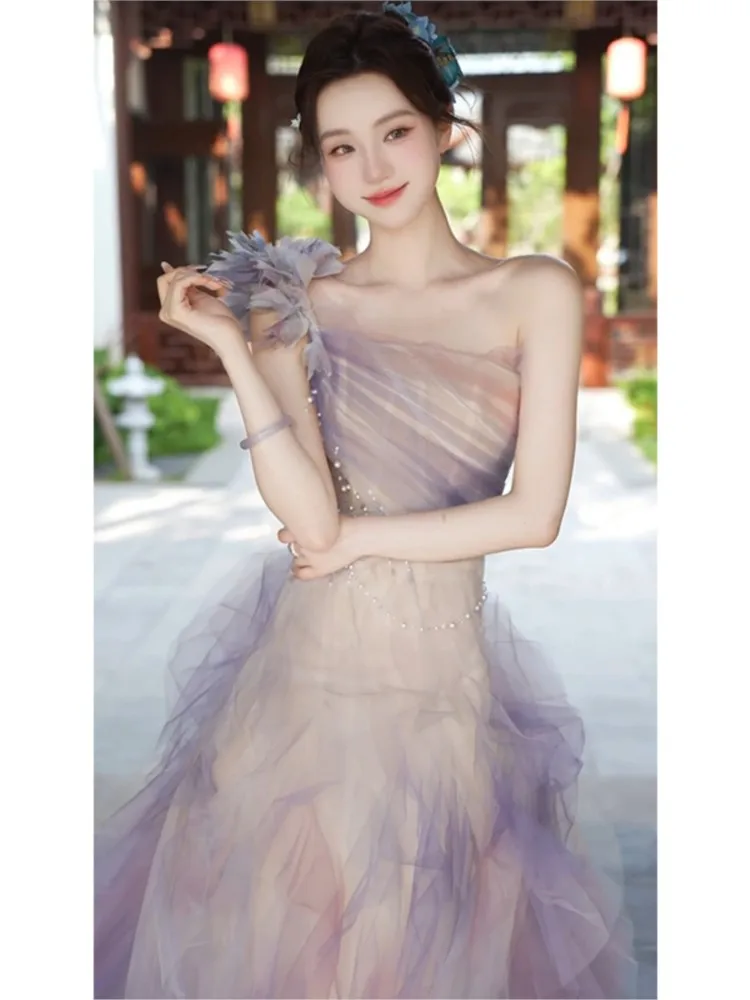 

The flower fairy felt adult's respect for wine and light morning gown dress
