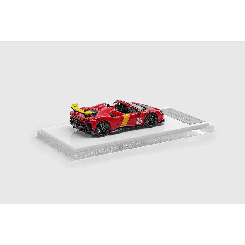 Pré-venda DMH 1:64 SF90 XX SPIDER LeMans Diecast Diorama Car Model Toy
