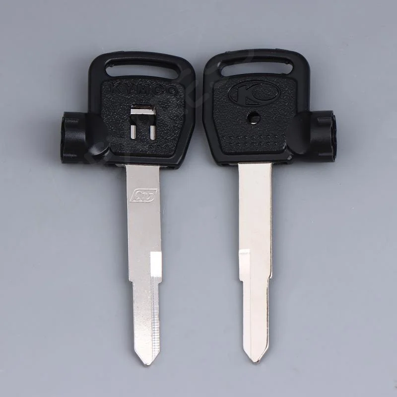 [G]1Pcs Blank Key Motorcycle Replace Uncut Keys For KYMCO Scooter Magnet Anti-Theft Lock CT250 300 400 Racing Kcc Acc Dynamic