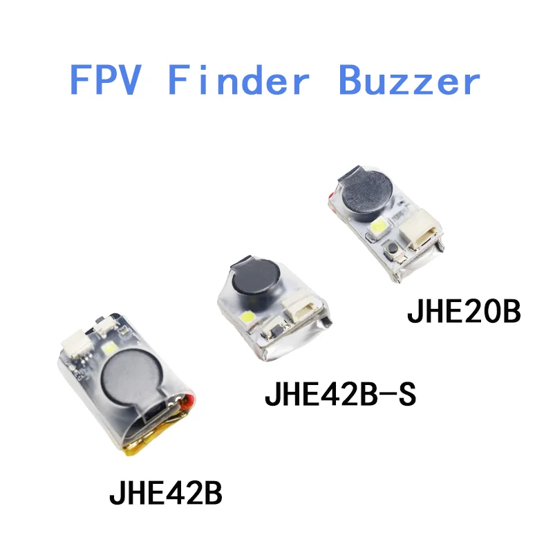 Mini Finder Buzzer JHEMCU JHE20B / JHE42B / JHE42B_S 5V Loud Buzzer Trackerw Anti-lost / LED Buzzer Alarm for FPV Racing Drone 2