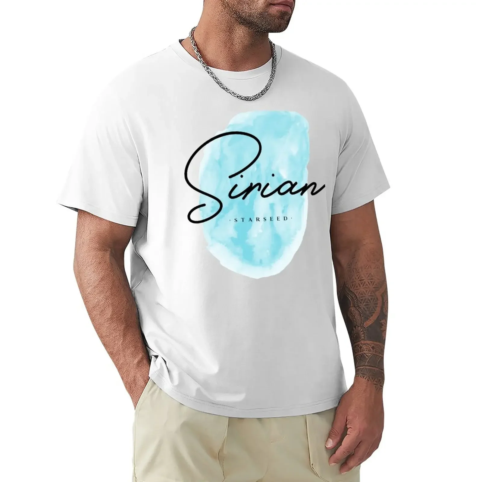 Sirian Starseed - Design T-Shirt sublime anime plain t shirts men