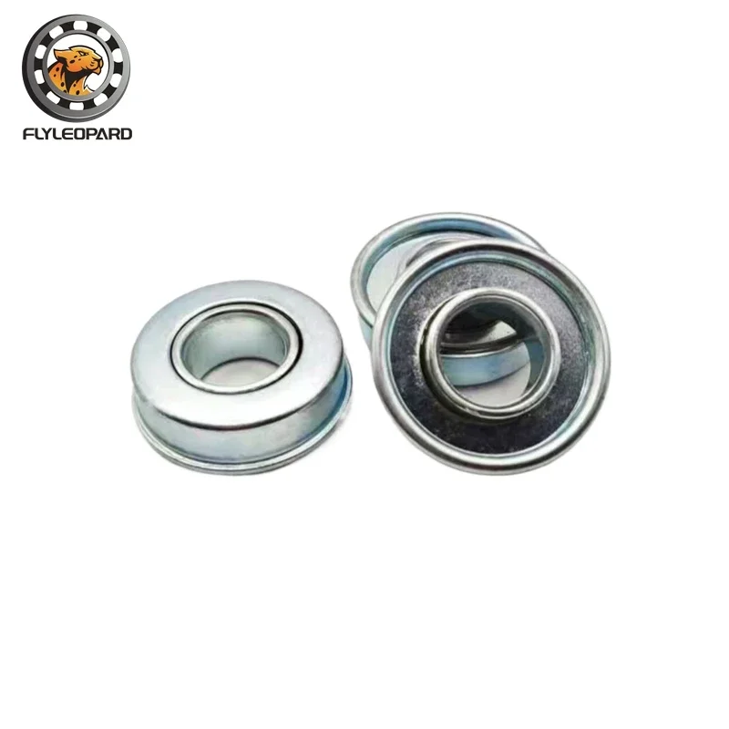 2PCS FR8ZZ Bearing 12.7x28.575x7.938mm  ABEC-7 Miniature Flanged FR8 Z ZZ Ball Bearings RI-1218ZZ