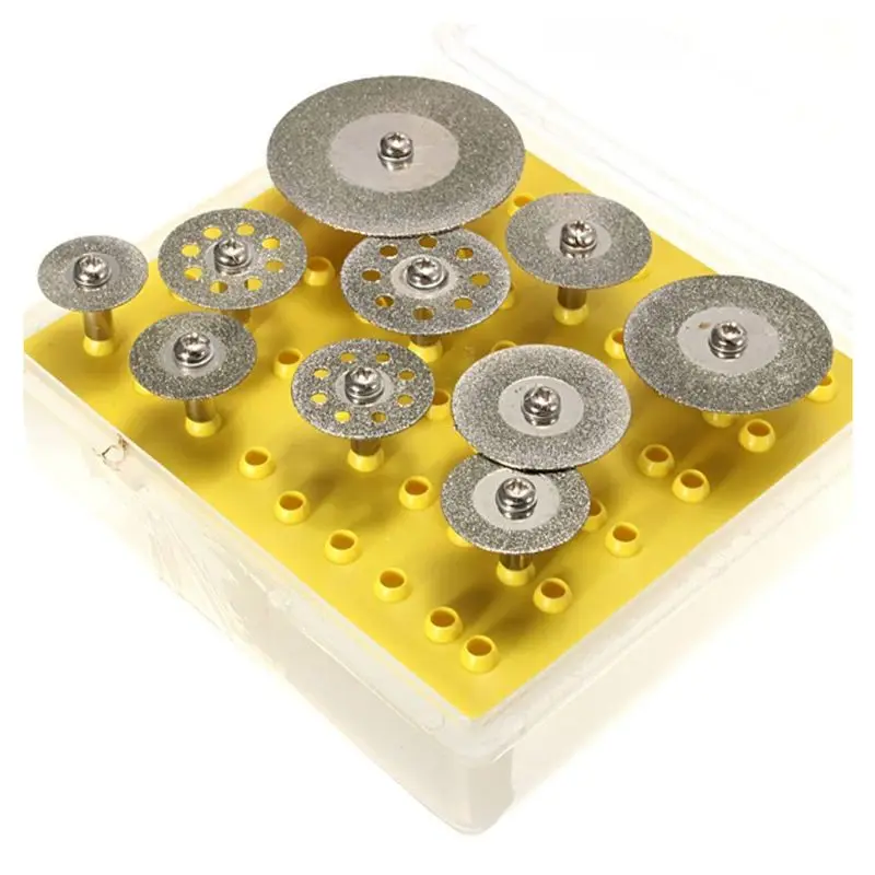 M12K-20 Pieces Grinding Stone Cutting Discs Cutting Wheel Set For Dremel