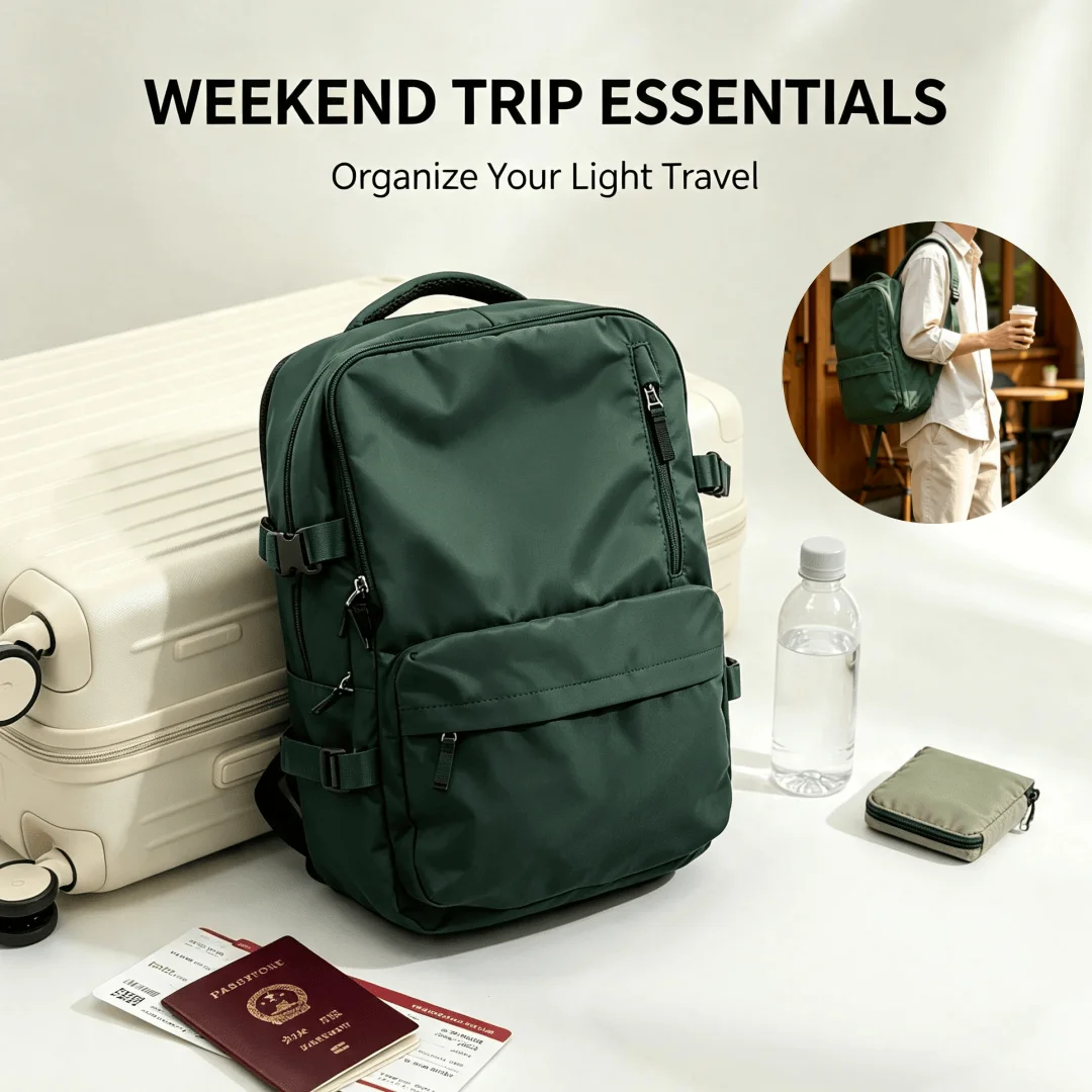 Lightweight Multi-Functional Luggage Travel Backpack Suitable, With A Large Capacity And Short Distance Travel Bag For Business