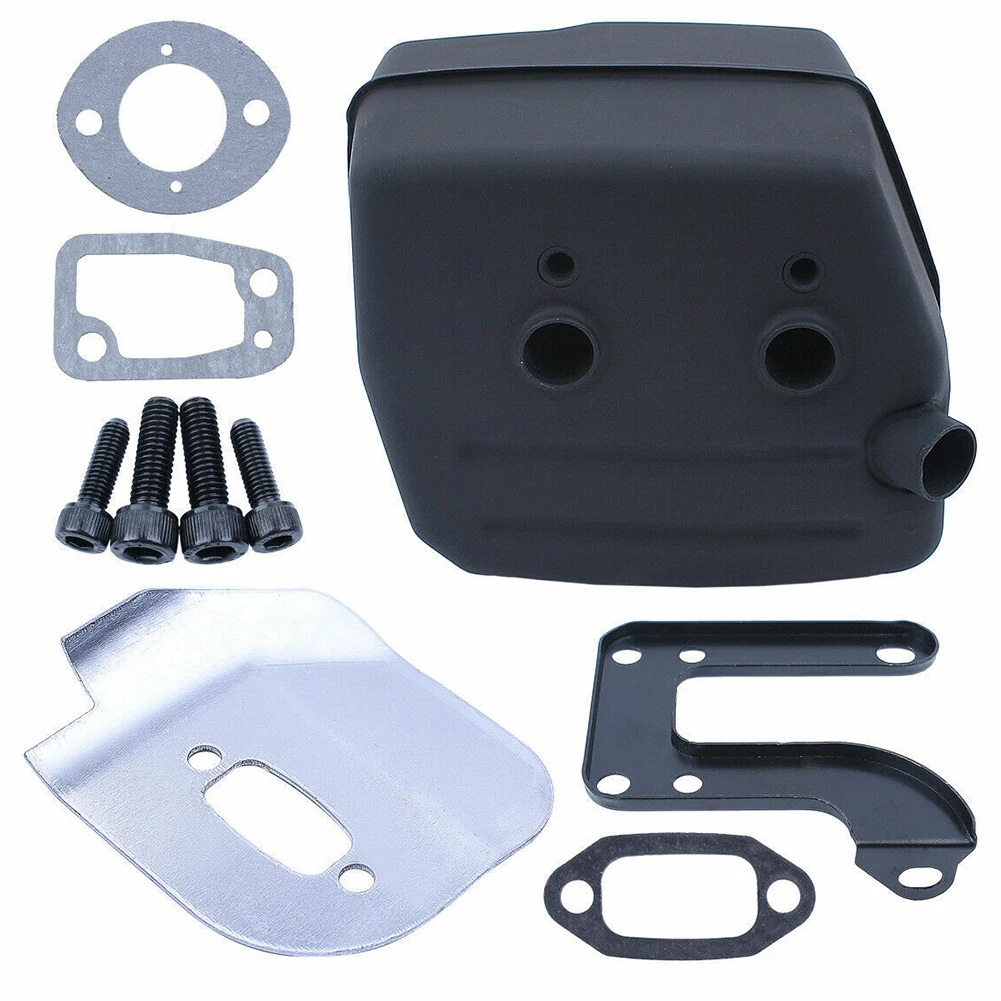 Imagem -05 - Silenciador de Escape Deflector Kit Parafusos Silenciador Garden Power Tool Acessórios Fit para Ported 61 268 272 272xp 268k 272s