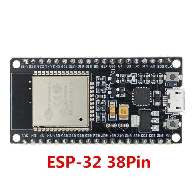 Placa de desarrollo ESP32 de 1 piezas, WiFi + Bluetooth, consumo de energía ultrabajo, doble núcleo, ESP-32S, ESP32-WROOM-32D, ESP32-WROOM-32U, ESP 32