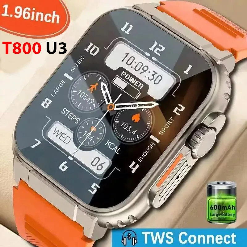 2025 New T800 Ultra 3 Smart Watch Men Women Series 8 1.99