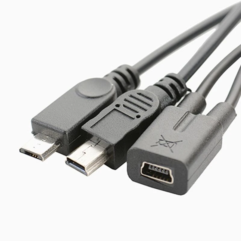 G7NE Mini USB Splitter Extender Cable y Accesorios cable carga extensión división