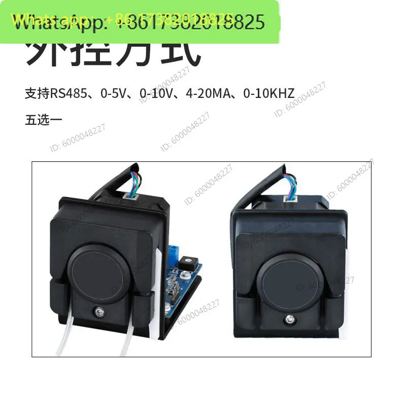 TH10 peristaltic pump externally controlled stepping motor 35mL/min micro infusion /high precision small flow sampling pump head