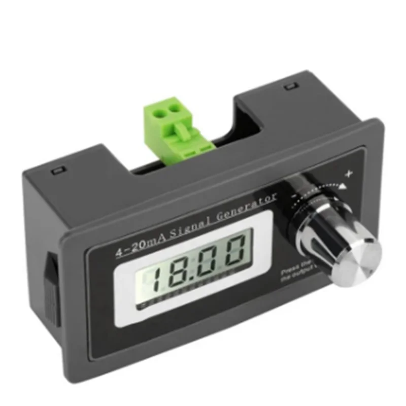 

AC88-5X New 2-Wire 4-20MA Current Signal Generator Panel-Mounted Current Loop Generator 4 To 20MA Simulator High Precision