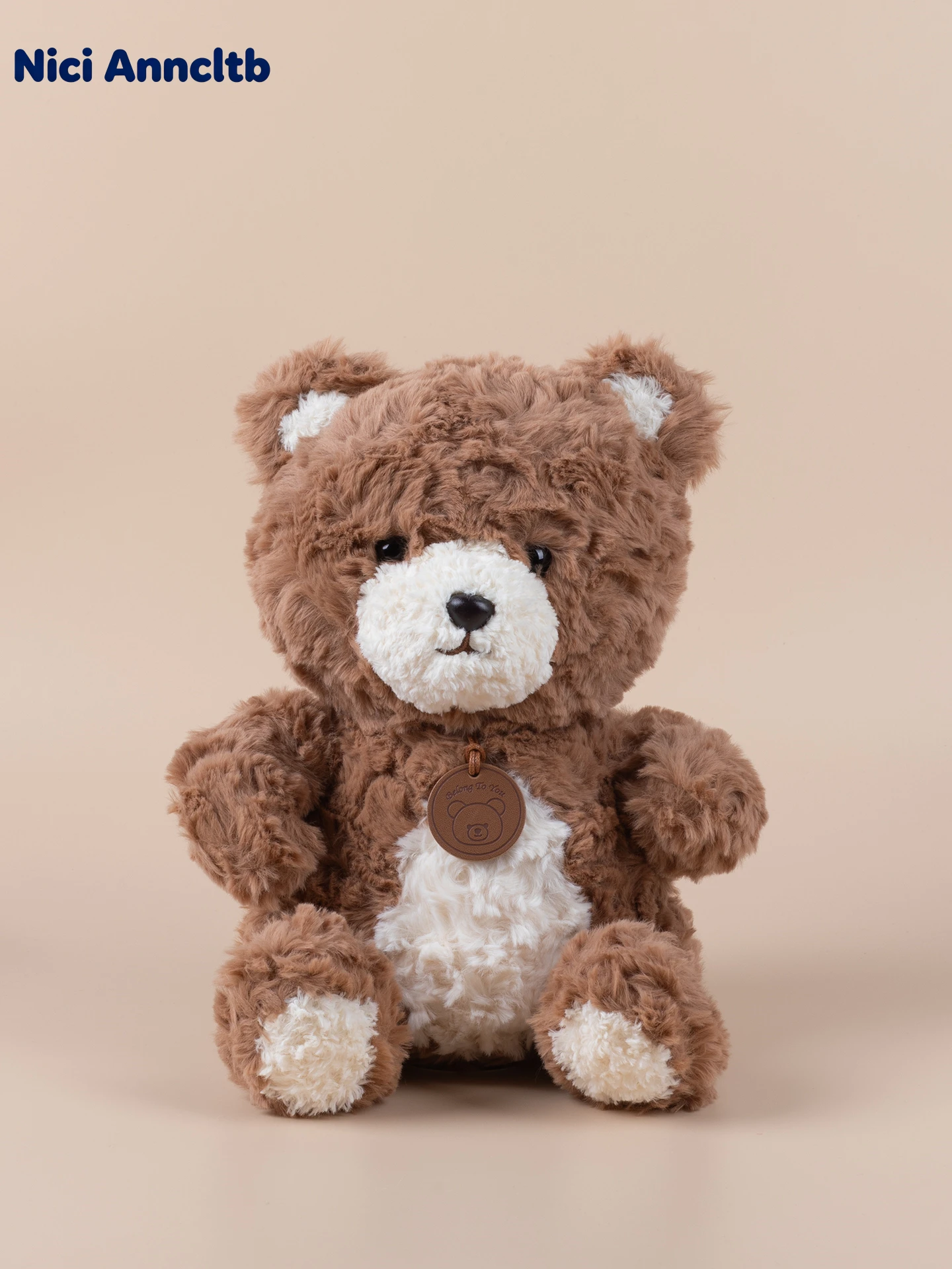 

Anncl Brown Cute Bear Plu Doll Super Soft ort Plu Toy Birthday Gift Softn beyond Words Small Bear Pluie