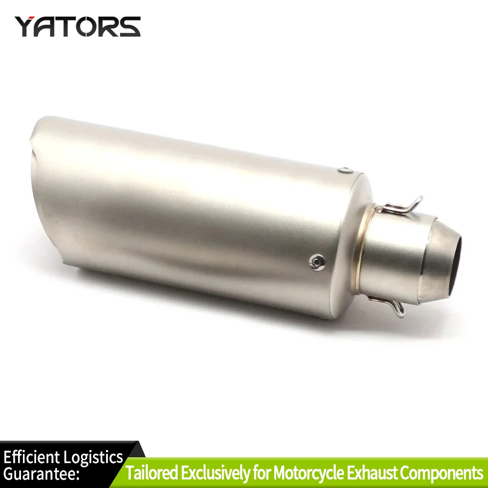 

Universal Slip-On Motorcycle Exhaust Muffler Pipe (38-60mm) - Tail Pipe Tips, Durable Exhaust Systems Exhausts Pipes