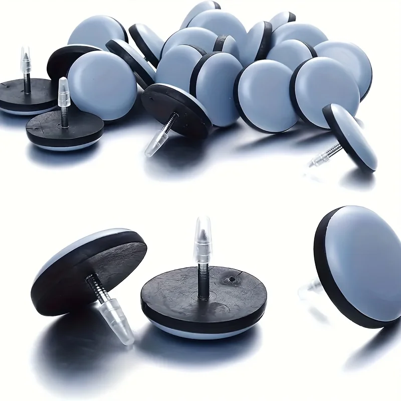 16-Piece Furniture Sliders for Easy And Safe Movement on Carpet And Hardwood Floors with Floor Protection Pads 19mm/22mm