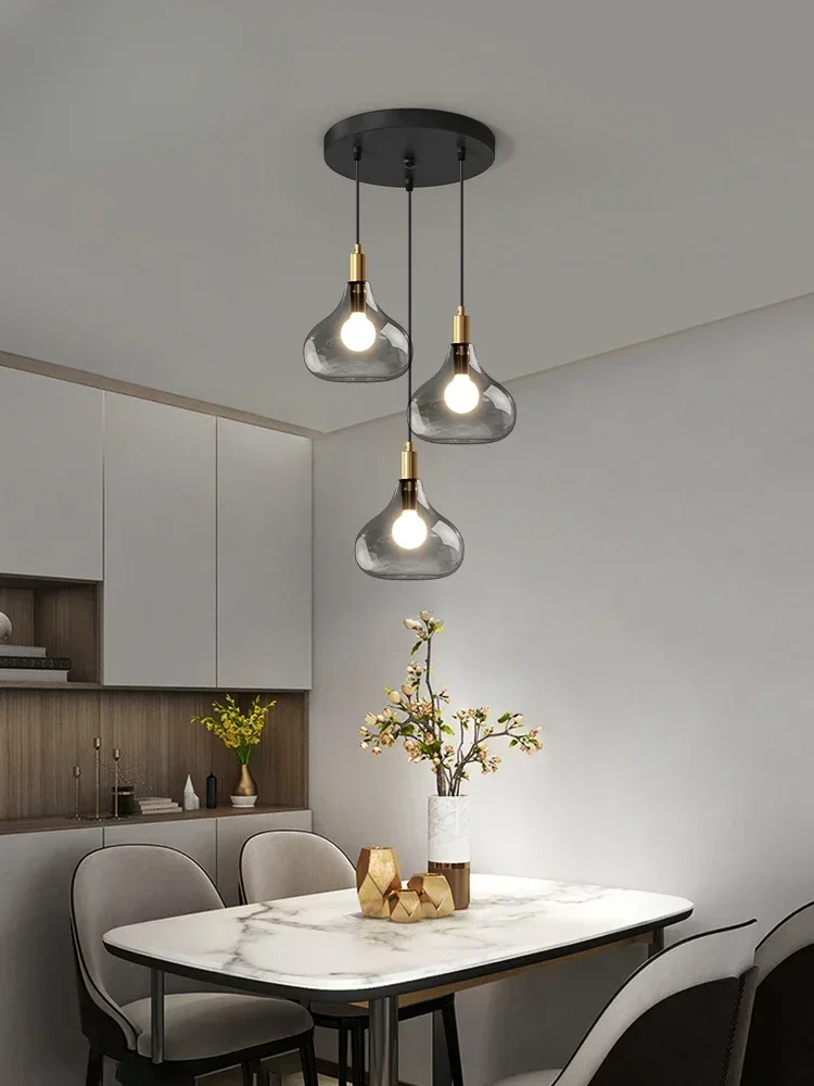 Modern dining room lamparas decoracion moderno smart Pendant lights decoration salon Chandeliers for dining room
