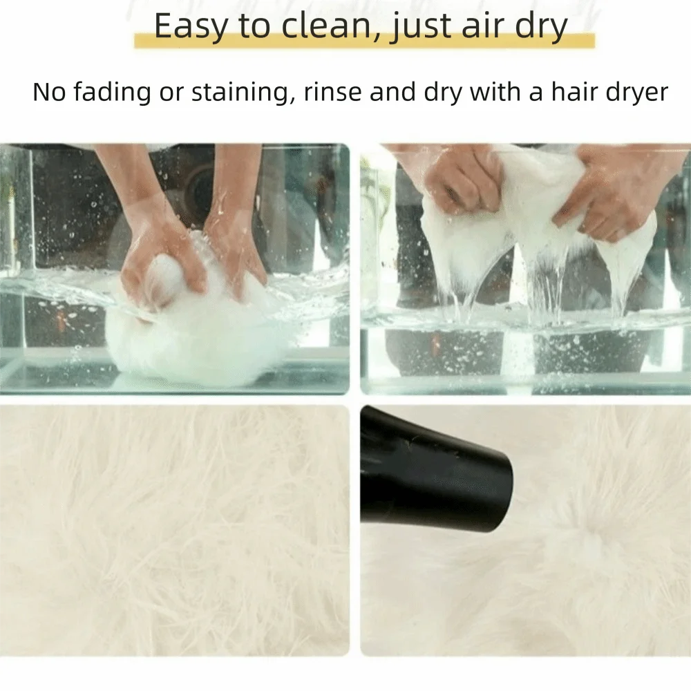 

Декоративный мягкий пушистый ковер, простая пушистая поверхность, ковер из искусственного меха, лохматый коврик из искусственной шерсти, витрина