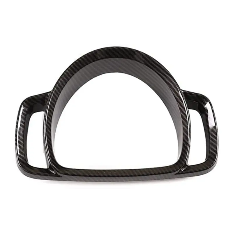 

Carbon Fiber Texture Style Center Console Instrument Panel Frame Decorative Frame For Smart Fortwo 09-15