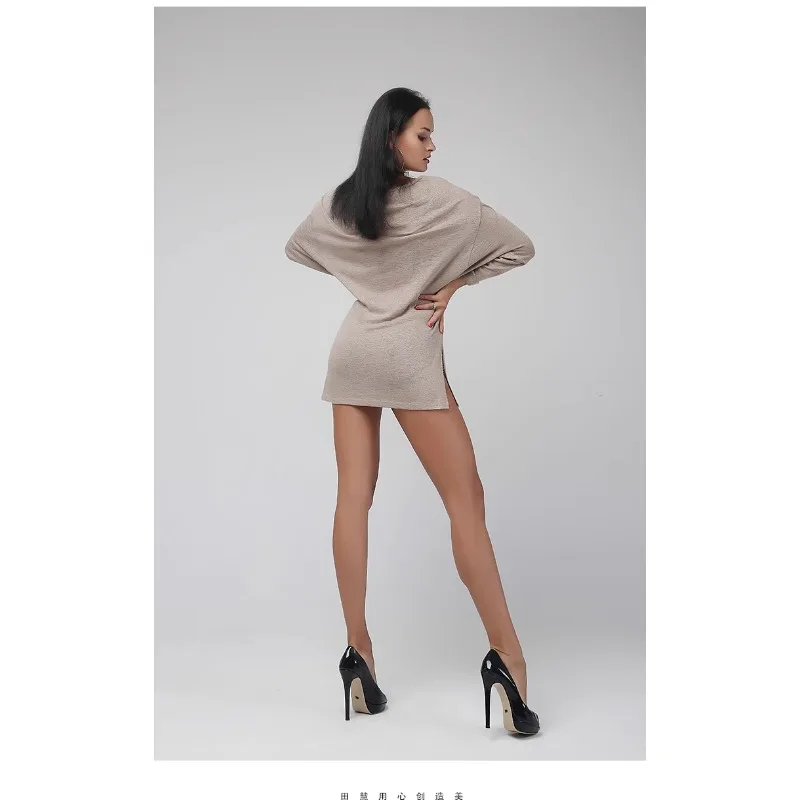 Customized Adult Female Latin Dance Dress for Women Bat Sleeve Art Exam Clothes Practice Clothing