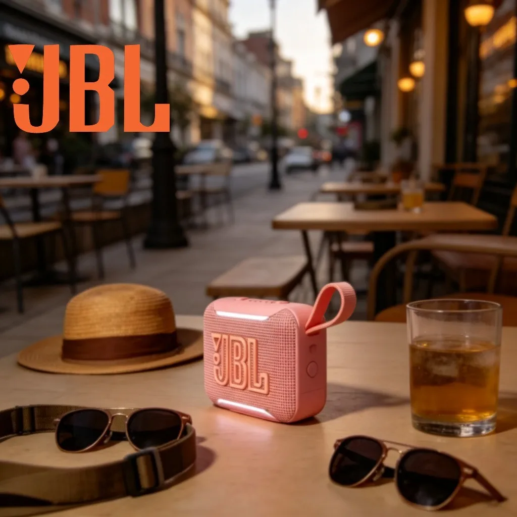 JBL GO5 Music BRICS 5th Gen Wireless Bluetooth Speaker, Portable Outdoor Loud Volume Ideal Gift