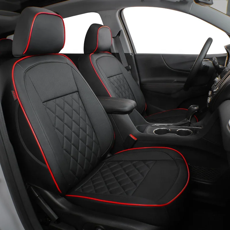 

Hot-selling Top Luxury Five Seats Car Seat Cover Car Accessories Pu Leather Customize for KIA/for Toyota/for Camry/tesla/nissan