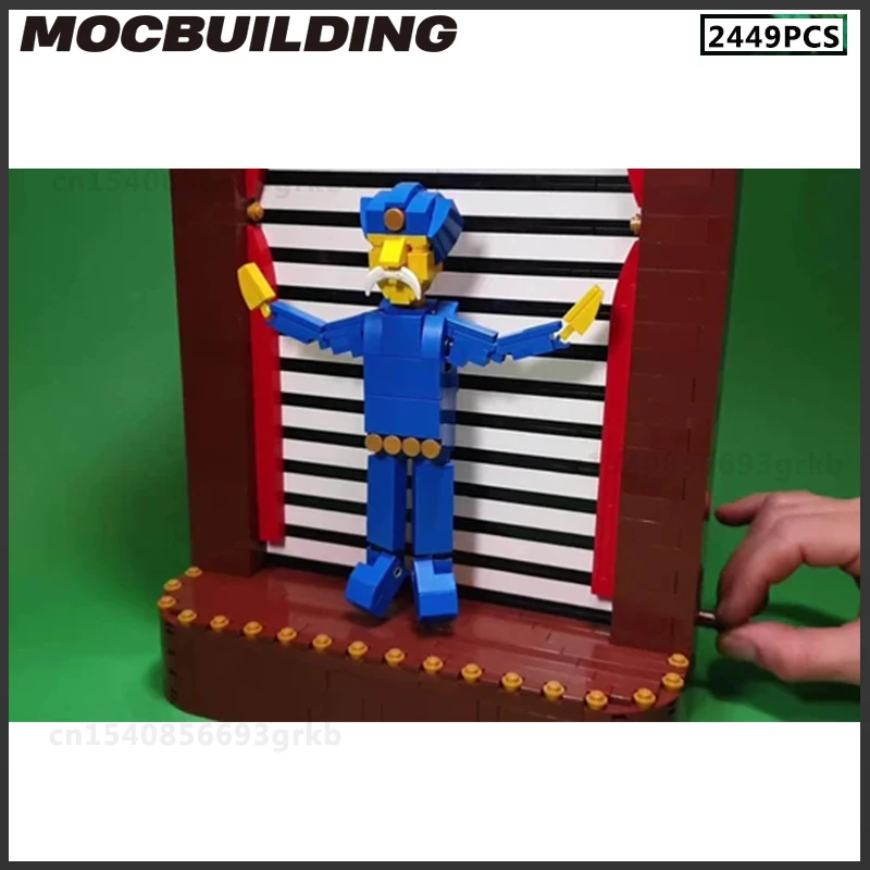 MOC Building Blocks Christmas Gifts Birthday Present DIY Assembly Bricks Model Magician\'s Levitation Performance Toys Collection