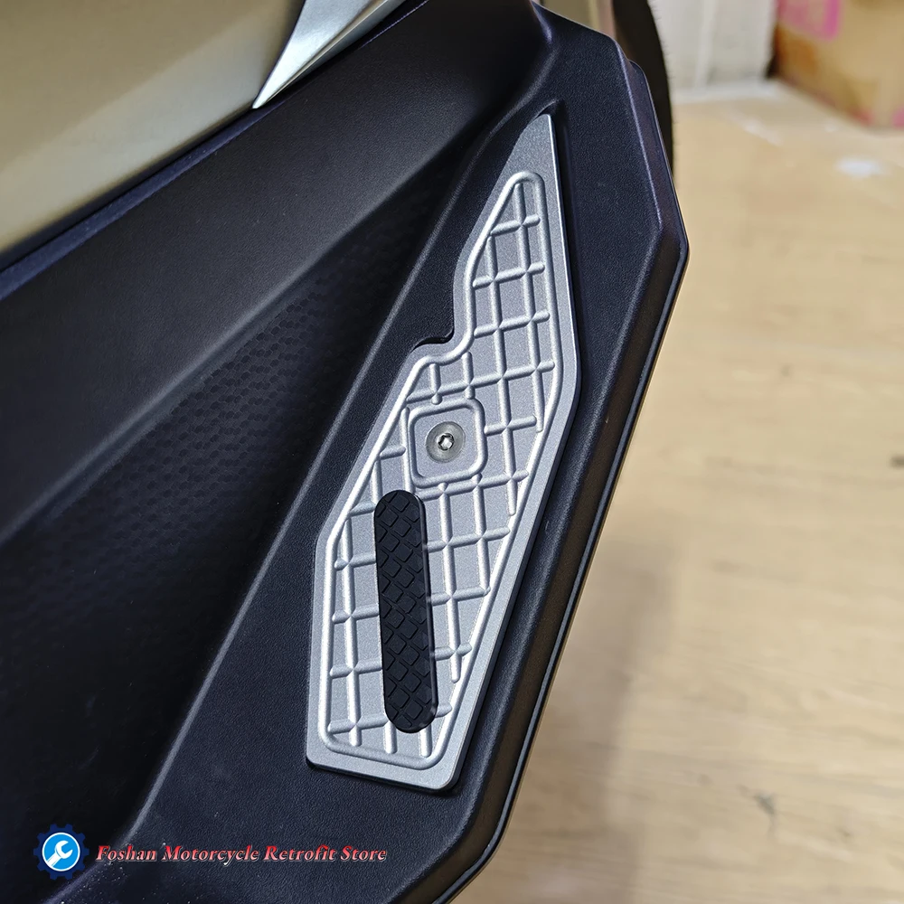 ملحقات تعديلات الدراجات النارية SYM ADXTG400 2024 2025 أوتاد القدم المتسابق ADXTG 400 أوتاد القدم من سبائك الألومنيوم