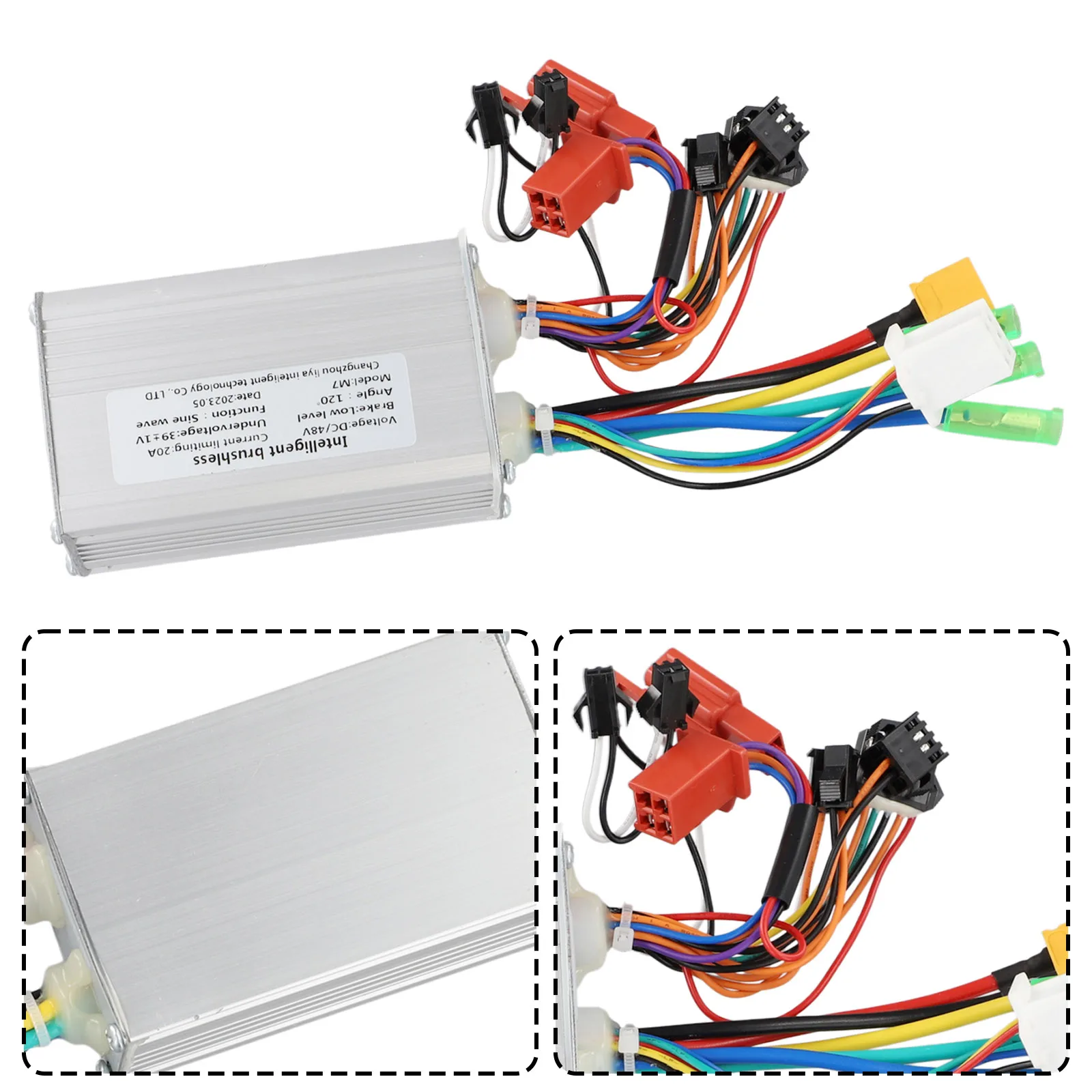 Practical Controller DC Controller LIVIAE Brushless Intelligent Silver High Quality Intelligent Metal Brushless