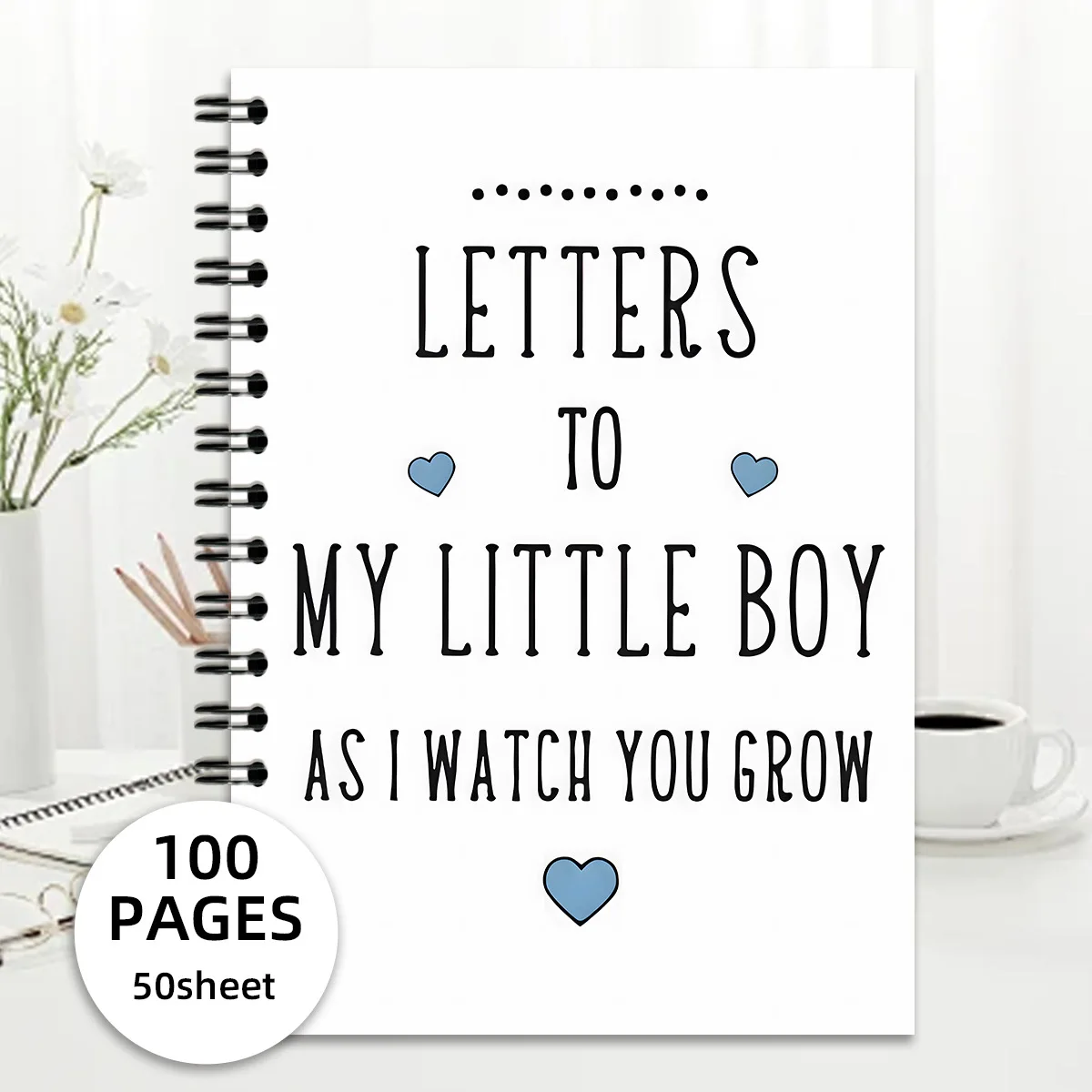 

Letters To My Little Boy Spiral Notebook 100 Pages Lined Journal As I Watch You Grow Mom Gift Keepsake