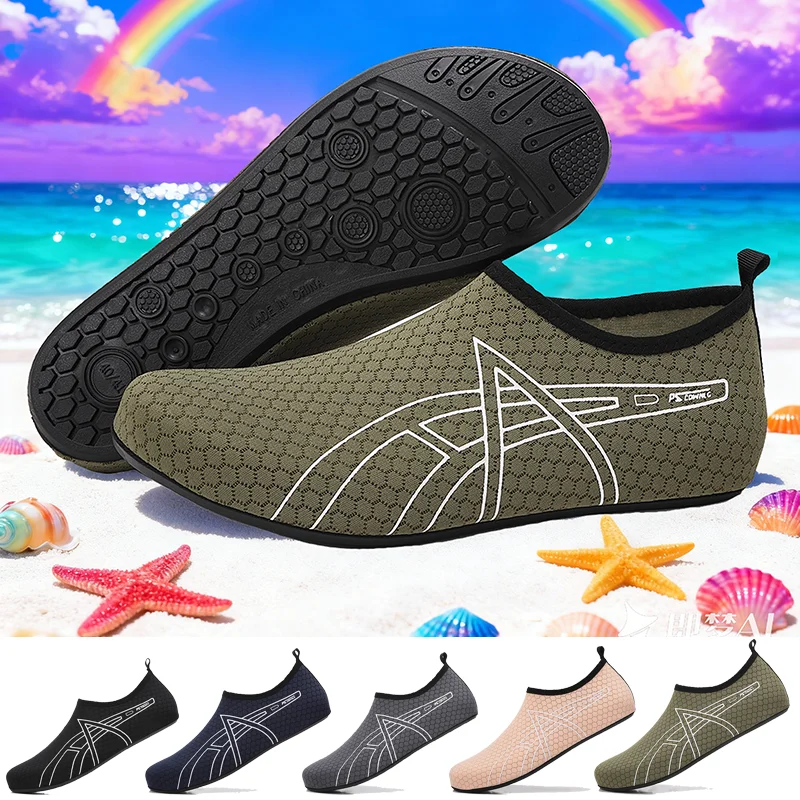 

Women Beach Water Shoes Beach Sneaker Socks Man Barefoot Yoga Shoes Quick-Drying Surfing Swimming Shoes Barefoot Water Skin Sock