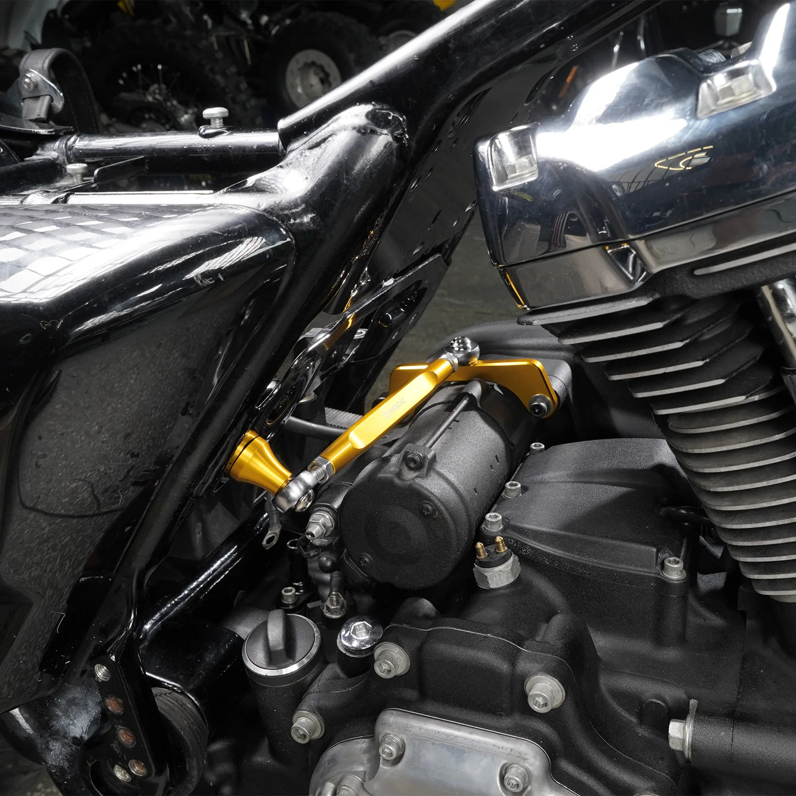 Für Harley Road Glide FLTRX 2017-2020 M8 Touring Stabilisator Street Glide FLHX 2017-2025 Road King FLHR 2017-2022 CVO FLTRXSE – Detail 19