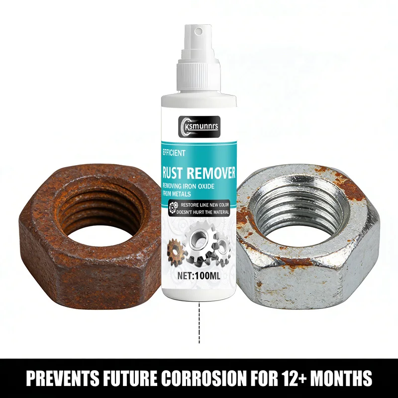 Metal Accessory Refurbishment Spray Anti-Oxidation Converter Fast Dissolving for Home Metal Parts Surface Polishing And Repair