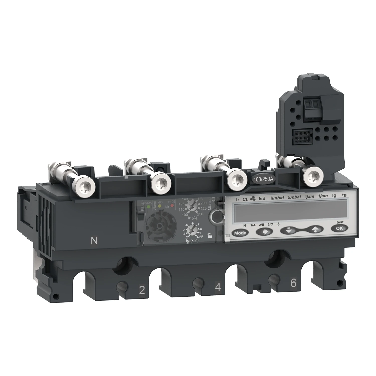 C1046E100 TRIP UNIT NSX100 AC 4P4D 100A 6.2E circuit breaker
