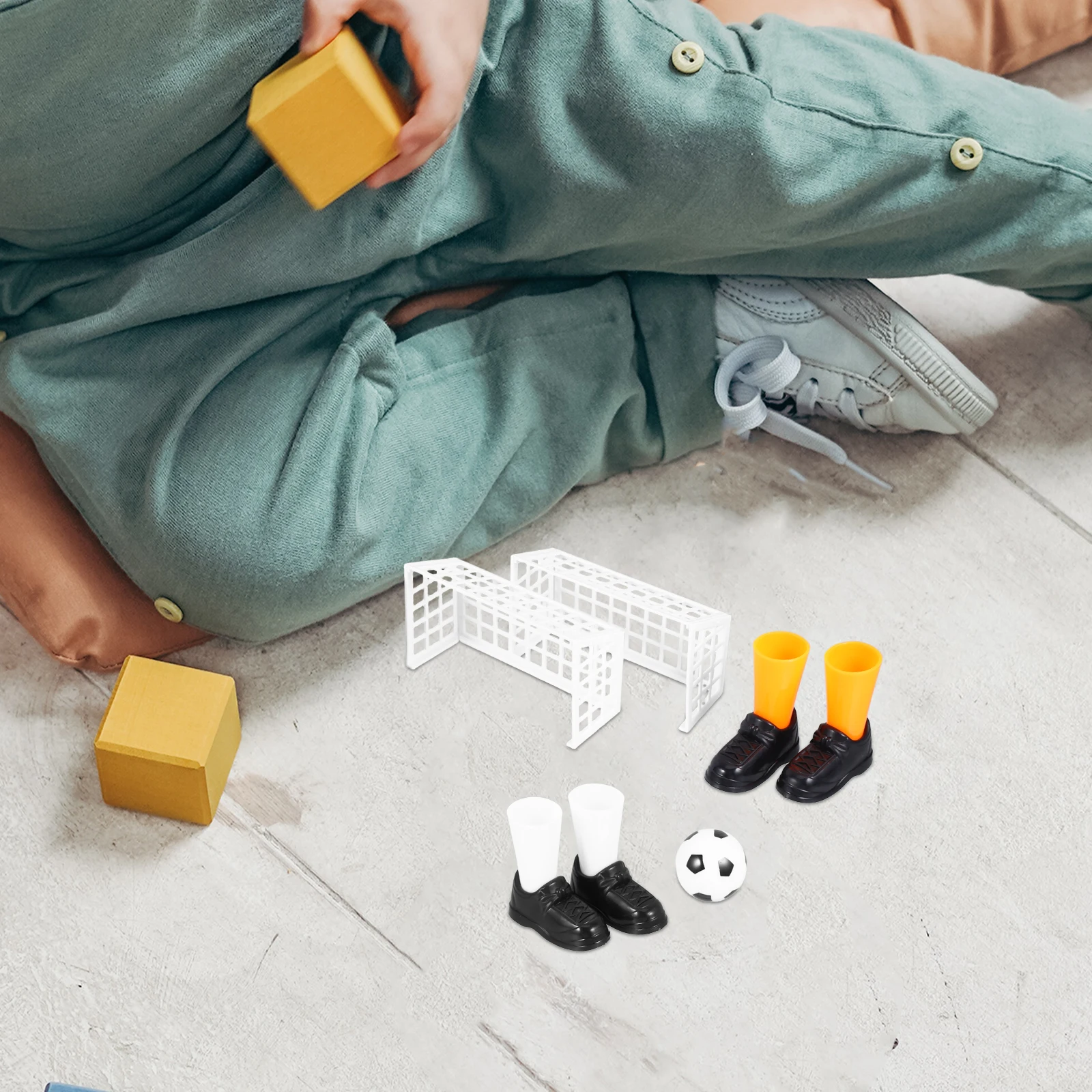 

Toy Kids Soccer Birthday Party Favors Tabletop Toys Desktop Plaything Fun Game Portable Size H Eye Coordination