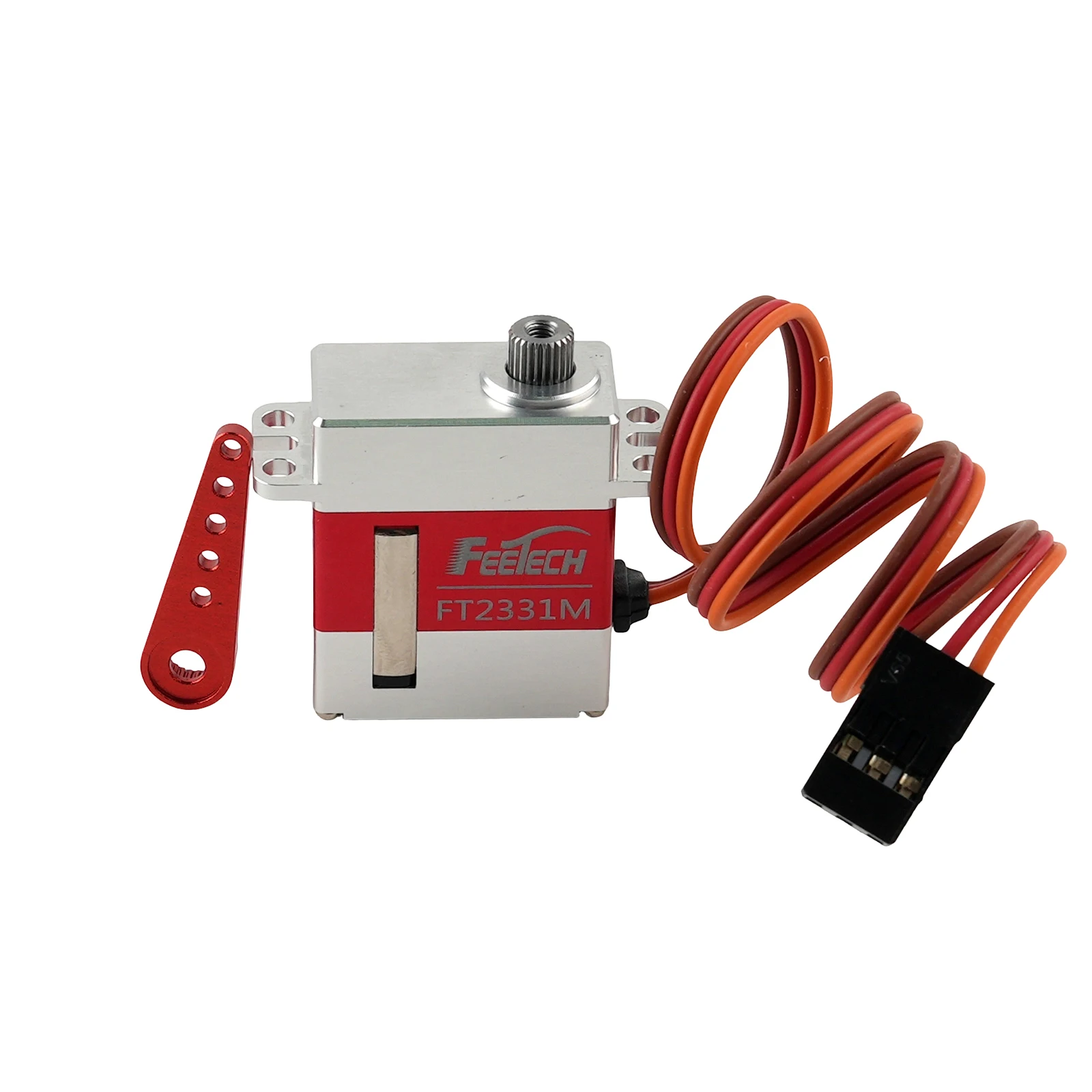 Feetech 6V 4.5KG 풀 메탈 마이크로 디지털 서보 FT2331M 코어리스 모터 미니 서보 RC 항공기 모델 로봇 기계 팔용