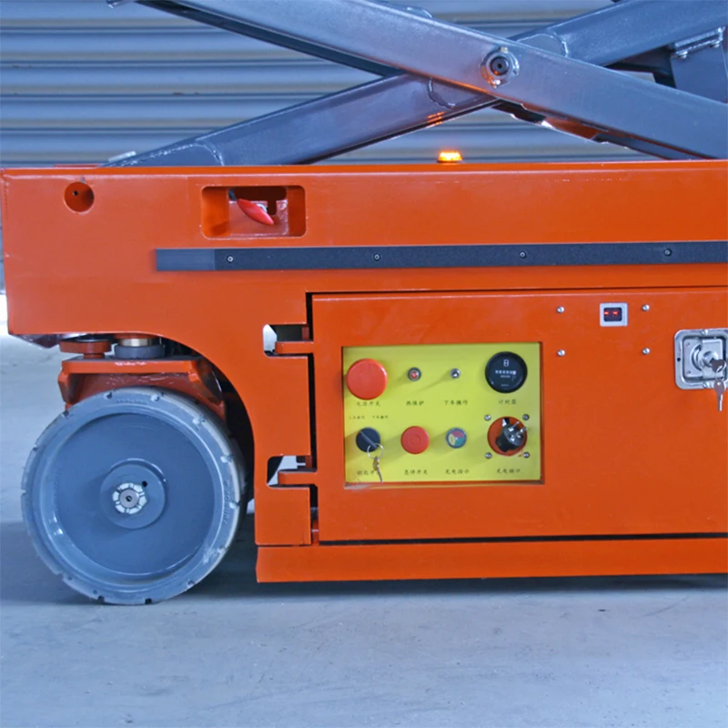 Electrical Lift Platform Battery Powered Lifting Platform Scissor Ladder Work Platform Movable Scaffold Scissors Lift